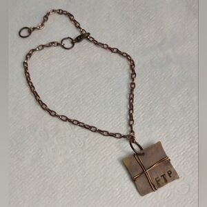 Handmade Foster The People FTP Bracelet Chain Link With Push In Clasp